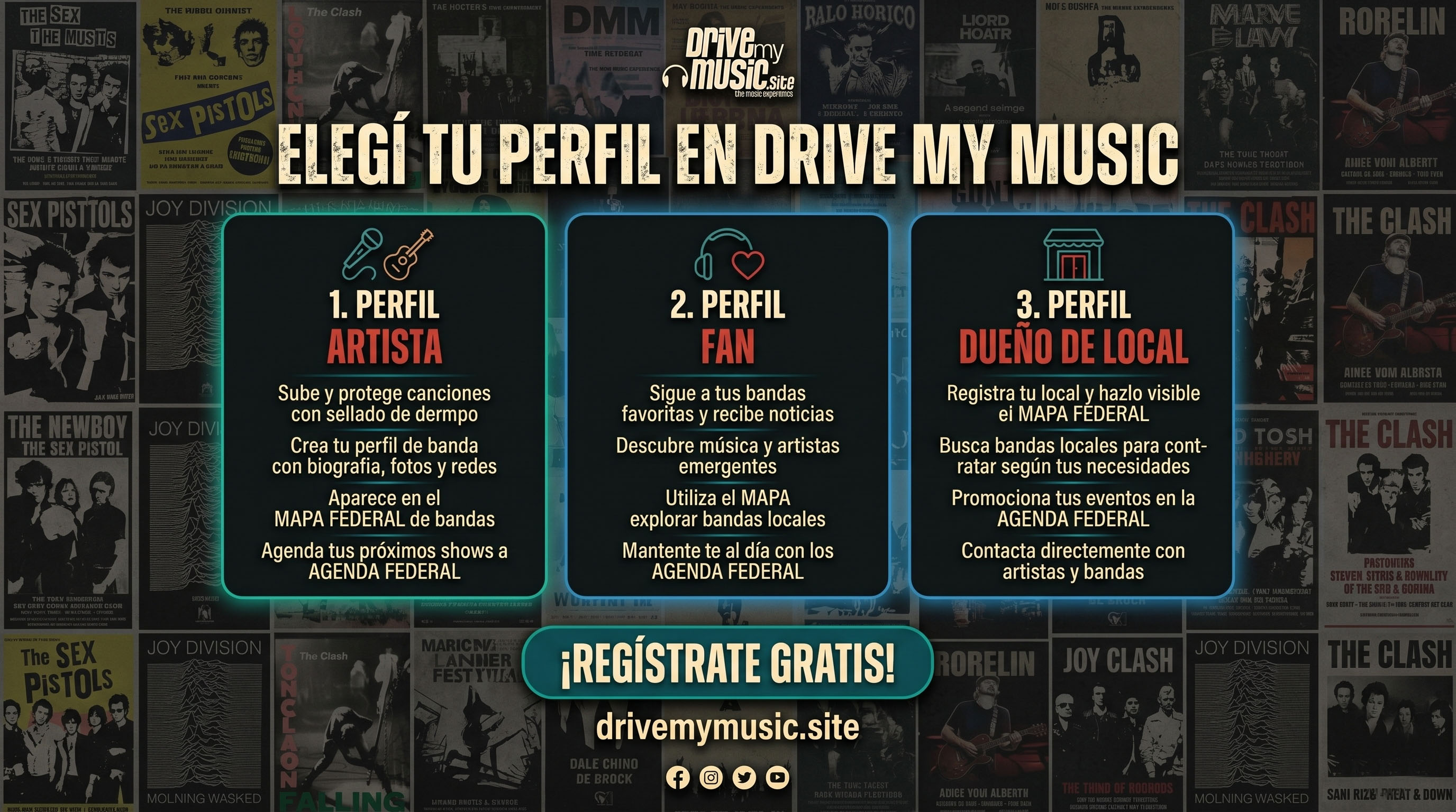Anuncio Drive My Music